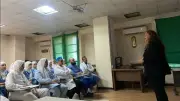زيارة خبيرة عالمية لتطوير رعاية قلب الأطفال بمستشفى أبو الريش