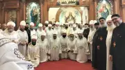 الأنبا أثناسيوس يترأس اجتماع كهنة قطاع حدائق القبة والوايلي