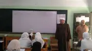 قيادات أزهر القليوبية يتفقدون لجان امتحانات صفوف النقل
