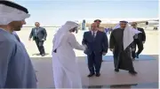 ترحيب شعبي حار للرئيس السيسي خلال جولة مع محمد بن زايد في أبوظبي