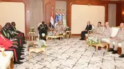 رئيس الأركان يلتقي نظيره الجامبي لبحث التعاون العسكري المشترك