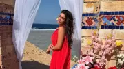 ياسمين صبري تروج لفيلم نصيب بصور من مرسى علم وتصف مصر بأجمل العبارات