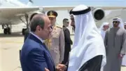 استقبال حافل للرئيس السيسي في الإمارات بحفاوة شعبية