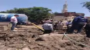 تدخل عاجل من مياه الغربية لحل أزمة مصرف نفق أبو دراع بالمحلة الكبرى