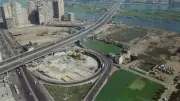غلق كلي أعلى الطريق الدائري محور المنيب لمدة يومين لتنفيذ مشروع الأتوبيس الذكي