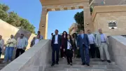 جولة محافظ قنا مع الأمم المتحدة لإحياء منطقة دندرة وتطويرها سياحياً