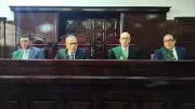 محكمة المنصورة تستأنف محاكمة زوجة وعشيقها بتهمة قتل الزوج في ميت غمر