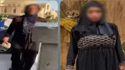 ضبط سيدة مهتزة نفسياً تعدت على شخص بالسب أمام مترو النزهة