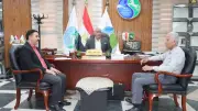 رئيس مياه الشرقية يستعرض مشروعات الصرف الصحي مع مستشار رئيس الوزراء