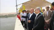 وزير النقل ومحافظ بني سويف يفتتحان التشغيل التجريبي لمحور الفشن التنموي