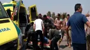 مصرع شاب في حادث قطار بمزلقان الشلال في بني سويف