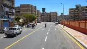 انتهاء أعمال الرصف والتخطيط وتركيب أعمدة الإنارة بمنطقة التصنيع في بورسعيد