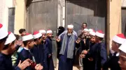ممر شرفي لموظف بمعهد أزهري في بني سويف بمناسبة بلوغه سن المعاش