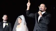 رامي عياش يحيي حفل زفاف أسطوري على سفح الأهرامات بأغنية أوكسترالية