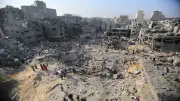 شهيدان في قصف إسرائيلي على المغازي واستهداف مناطق النازحين بغزة
