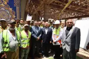 وزير النقل يفتتح التشغيل التجريبي لكوبري أبو شوشة بقنا