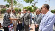 محافظ المنيا يهنئ حجاج الجمعيات الأهلية ويؤكد: أنتم سفراء للوطن في الأراضي المقدسة