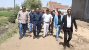 محافظ سوهاج يواصل حملات إزالة التعديات لليوم الثاني بالمنشاة