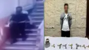 سقوط عاطل له معلومات جنائية سرق صنابير ومحرك مياه من مسجد بالمنيا