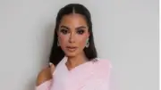 نسرين أمين تتألق بفستان أنيق في أحدث جلسة تصوير