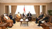 وزير الرياضة يبحث مع سفير قطر آفاق تعاون جديدة