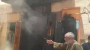 اندلاع حريق محدود في محل بازارات بالسوق السياحي بإسنا جنوب الأقصر