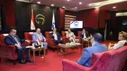 مستقبل وطن يستقبل سفيرة الاتحاد الأوروبي في زيارة تاريخية