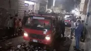 إخماد حريق في مطعم أسماك شهير بدمنهور دون إصابات