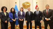 وزير العدل يبحث مع الأمم المتحدة تعزيز التعاون في مجالات العدالة والحوكمة