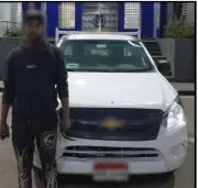 ضبط سائق نصف نقل تعدى على سيارة مواطن بالقاهرة