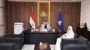 محافظ دمياط يبحث مع مساعد مدير التموين سبل تعزيز الرقابة على الأسواق