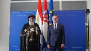 البابا تواضروس يزور البرلمان الكرواتي ويشيد بالعلاقات المصرية الكرواتية