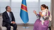 وزير الخارجية يلتقي نظيرته الكونجولية لتعزيز التعاون الثنائي