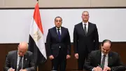 مدبولي يشهد توقيع مذكرة تفاهم لاستكشاف الغاز بغرب المتوسط