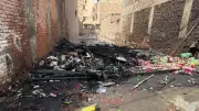 حريق يلتهم معرض لعب أطفال في المنوفية بسبب ماس كهربائي