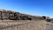 خروج قطار ركاب عن مساره في بيلجورود الروسية جراء انفجار عبوة ناسفة