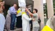 محافظ الإسماعيلية يتابع انطلاق فوج حجاج الجمعيات إلى الأراضي المقدسة