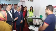 محافظ بني سويف يتفقد قافلة علاجية مجانية للعيون بالديوان العام