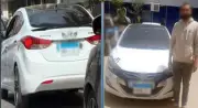 ضبط مندوب مبيعات بطمس لوحات سيارته للهروب من الرادار بالشرقية