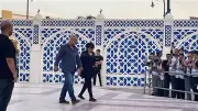 بدء عزاء الفنان عبد الرحمن أبو زهرة وفردوس عبد الحميد أول الحضور