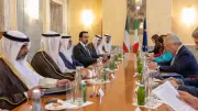 وزير خارجية الكويت يبحث مع نظيره الإيطالي المستجدات الإقليمية والدولية