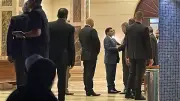 عزاء عبد الرحمن أبو زهرة ومصطفى كامل ينهار في تأبين هاني شاكر