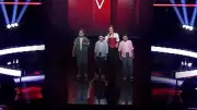 مواجهة مصرية تشعل مسرح ذا فويس كيدز بأغنية حلاوة روح وتضع رامي صبري في موقف صعب
