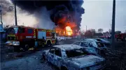 هجوم روسي واسع على كييف بالمسيرات والصواريخ البالستية فجر الخميس
