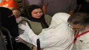 دموع وزغاريد في السويس خلال توديع أفواج الحجاج للأراضي المقدسة