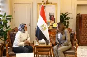 وزيرة التضامن توجه بتوفير السلع الأساسية لأبناء الوادي الجديد في الأسواق