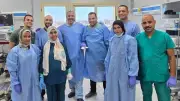 مستشفى قنا الجامعي يستأصل زائدة لحمية كبيرة لطفل عامين بتقنية تشفية الأورام