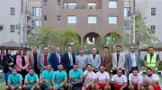 حازم إمام يشارك في دوري رياضي للمتعافين من الإدمان مع صندوق المكافحة