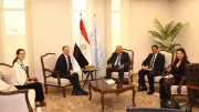 القومي لحقوق الإنسان يبحث مع السفير البريطاني تعزيز التعاون الثنائي