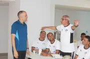 محاضرة تحكيمية مكثفة لدورة مدربي حراس المرمى في كرة اليد